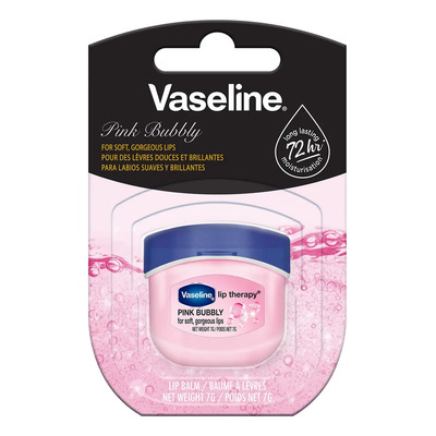 Vaseline - Bálsamo Labial Mini Tarro (7grs), Pink Bubbly | MercadoLibre