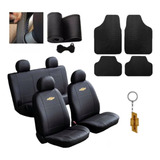 Kit Capa Couro Tapete Volante Gm Corsa 1994-2012 + Brindes