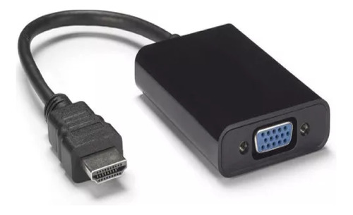 Convertidor De Hdmi A Vga + Cable De Audio