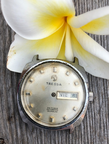 Reloj Tressa, Automatic, Doble Calendario, 25 Rubis, Swiss.