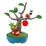 Pokemon Figura Pocket Bonsai Chespin & Fletchling Rement