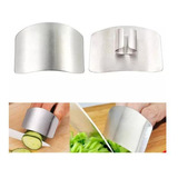 Protector De Dedos Cut Chop Vegetables De Acero Inoxidable