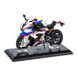 17cm Coleccion Escala Juguete S1000rr Con Luz Y Sonido Base