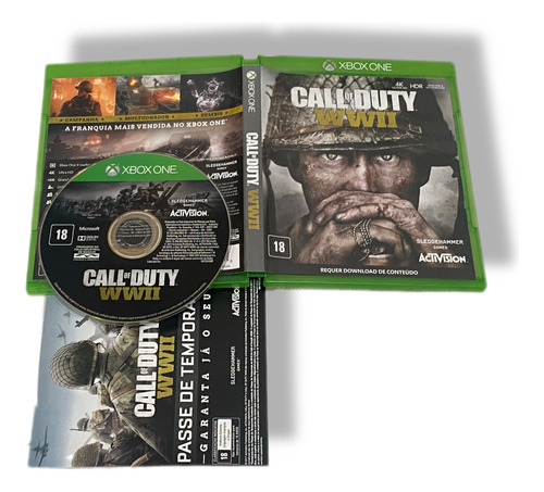 Call Of Duty Ww2 Xbox One Dublado Envio Rapido!
