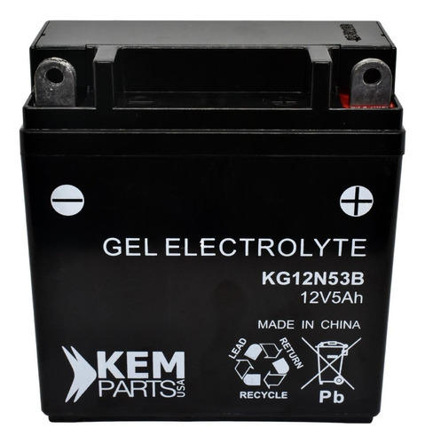 Bateria Gel 12n5-3b Keller 110, Motomel S2-s3 150 Ybr 125