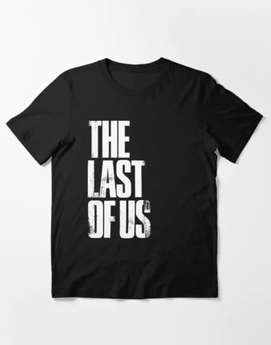 ¡oferta! Polera Negro S/m Estampada, The Last Of Us