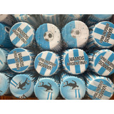 Pirotines N10 Cupcake Mundial Argentina Messi Pelota Futbol