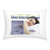 Travesseiro Flocos De Espuma 20x50x70cm Max Malha Ortobom