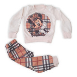 Conjunto Frio Inverno Moletom Infantil Menina Lançament Ofer