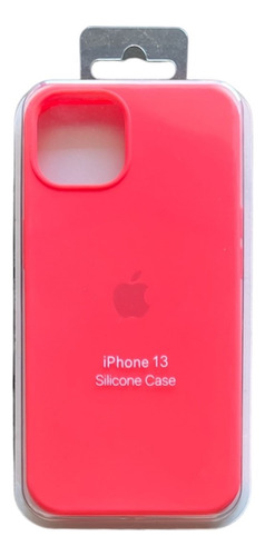 Funda Silicona Case Felpa Para iPhone 13 Colores 
