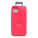 Funda Silicona Case Felpa Para iPhone 13 Colores 