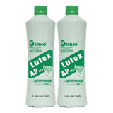 2 Removedor Esmaltes Lutex Ap Eco 5cinco Profissional-500ml