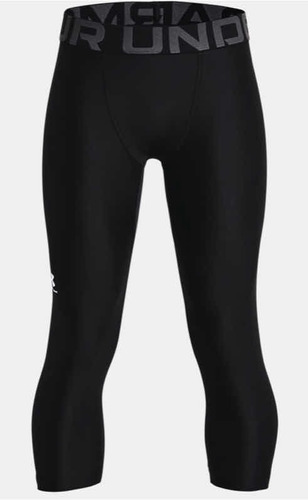 Licras Leggins Under Armour Heat Gear Black Men 3/4