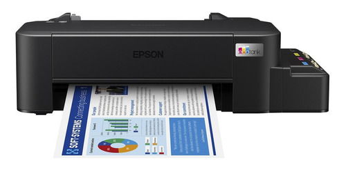 Impresora A Color Simple Función Epson Ecotank L121 Negra 