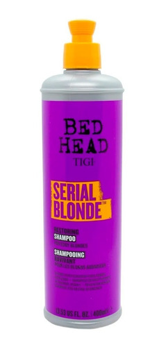 Tigi Bed Head Serial Blonde Shampoo Restaurador Rubios 400ml