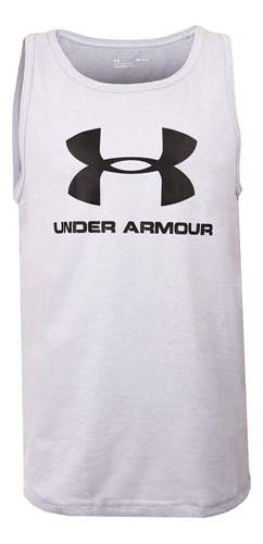 Musculosa Under Armour Hombre Sportstyle Logo Gris