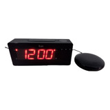 Reloj Despertador Mesa Digital Moderno Alarma Pantalla Vibra