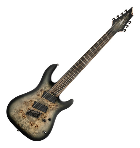 Guitarra Cort Multi Scale Ii Kx507 7 Cordas Star Dust Black