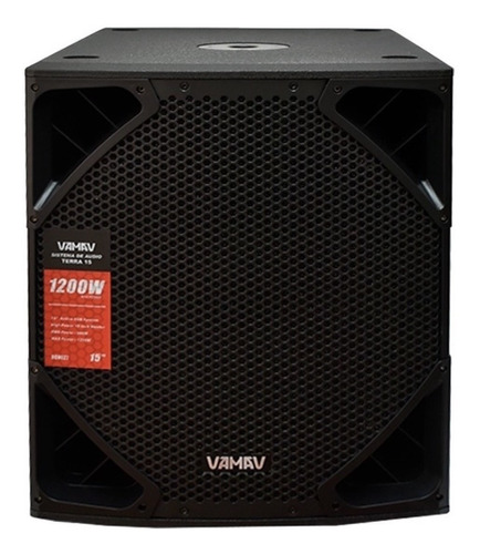 Subwoofer Amplificado Vamav Terra 15 Con 600 Watts Rms Full 