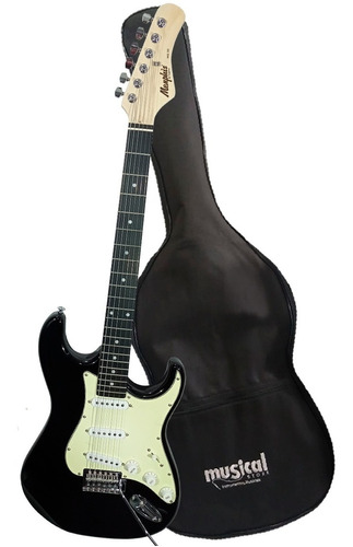 Guitarra Stratocaster Tagima Memphis Mg 30 Preta + Capa