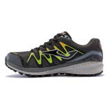 Tenis Joma Trail Running Trek 2322 Hombre Gris/amarillo