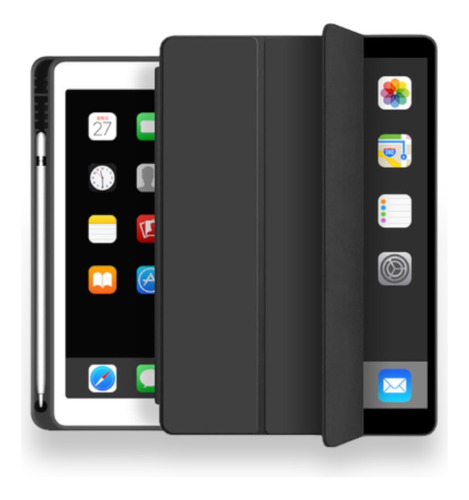 Capa Smartcase Para iPad 7º/8º/9º 10.2 Com Suporte P/ Caneta