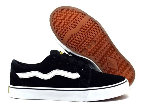 Tenis Mad Rats Original Golden Preto/branco