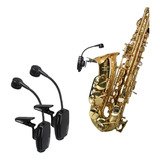 Microfone Para Clarinete Trompete Sax Trombone Sopro Musica