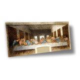 Lienzo Tela Canvas La Última Cena Leonardo Da Vinci 1498