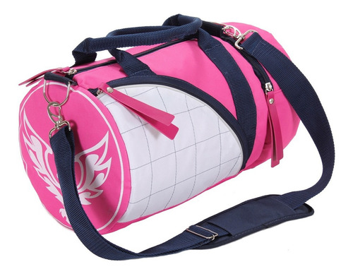 Bolsa De Academia Pequena Rosa Desenho Do Tecido Esportivo Casual