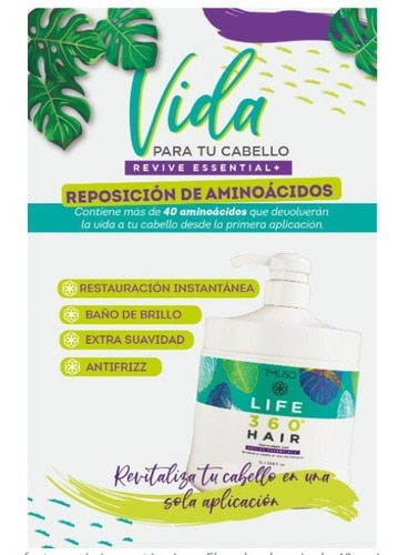 Aminoacidos Capilar Life 360 - mL a $210