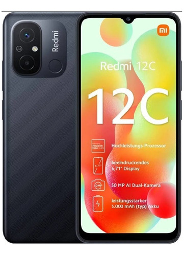 Smartphone Xiaomi Redmi 12c 64gb 3gb Ram Versão Global