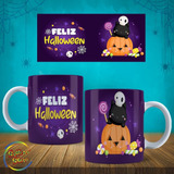 Tazas  Plásticas Halloween Personalizadas Cumpleaños