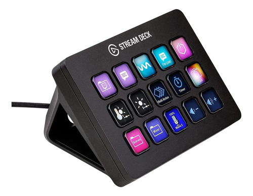 Stream Deck Mk2 Elgato Controlador De Estúdio, 15 Teclas