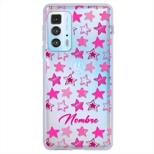 Funda Para Motorola Estrellas Personalizada Tu Nombre