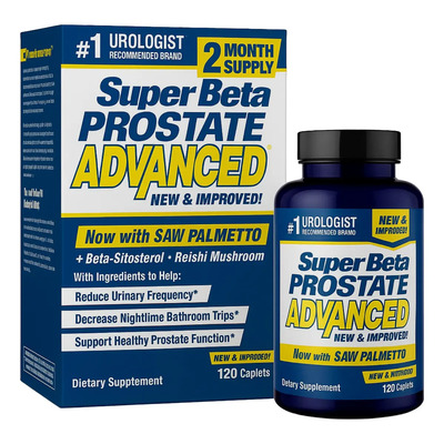 120 Caps Super Beta Advanced Suplemento Prostata Urinaria Sin Sabor | Envío gratis