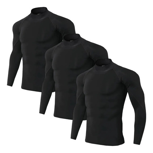 3pzs Playera Licras Deportivas Hombre Compresion Manga Gym | MercadoLibre