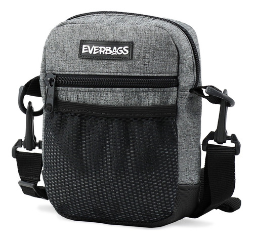 Shoulder Bag Mescla Cinza Everbags 