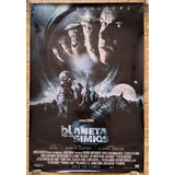 Póster Original Cine Planeta De Los Simios Tim Burton 