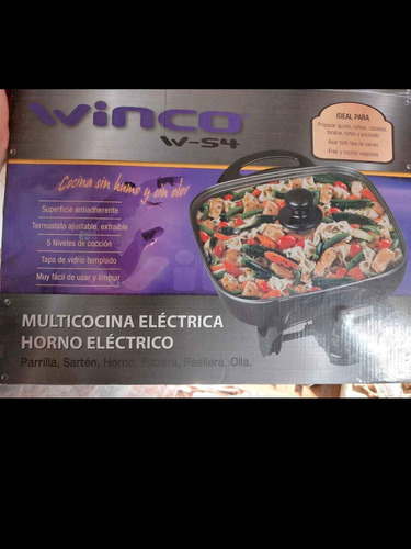 Sartén Eléctrica Multicocina Winco