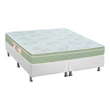 Cama Box Queen: Colchão D33 Castor  Sleep Max + Base Crc Co