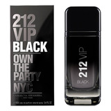 Perfume Masculino 212 Vip Black 100 Ml Carolina Herrera Eau De Parfum Original