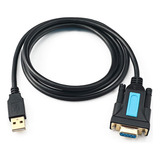 Adaptador Con Cable Usb 2.0 Macho A Rs232 Hembra Con Chip Pl