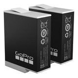  New Kit 2 Baterias Gopro Enduro Hero 11 Y Hero 12 Black