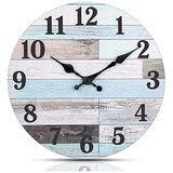 Reloj De Pared Grande  Reloj De Pared De Madera Silencioso