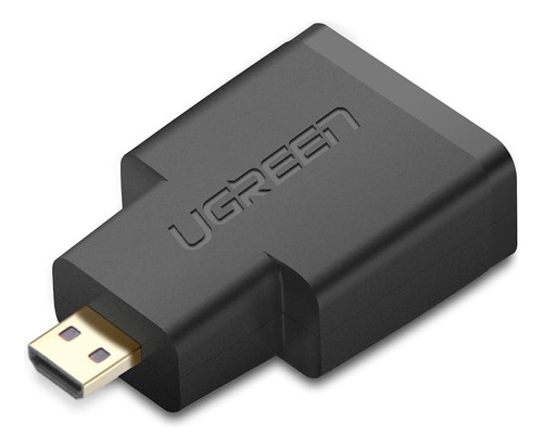 Adaptador De Vídeo Ugreen Micro Hdmi P/hdmi Fêmea Preto