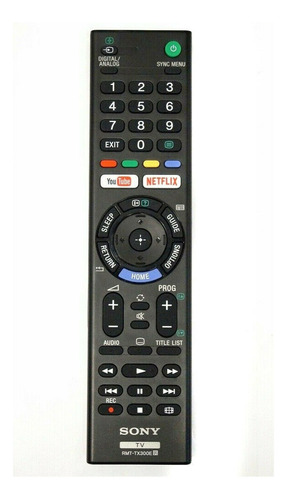 Control Remoto Original Tv Sony Y Smart Tv Rmt-tx300e