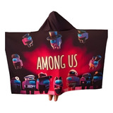 Among Us - Manta/ Capa Con Capucha