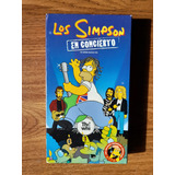 Los Simpson En Concierto. Vhs 2001