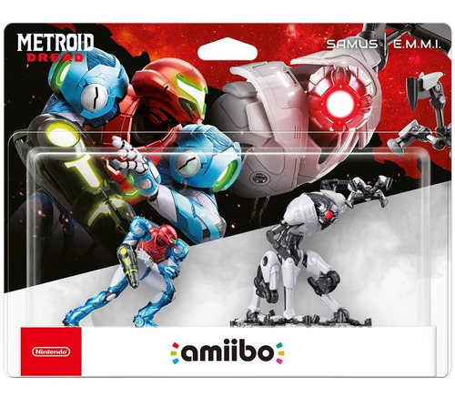 Amiibo Metroid Dread Samus Y E.m.m.i. Samus Y Emmi 